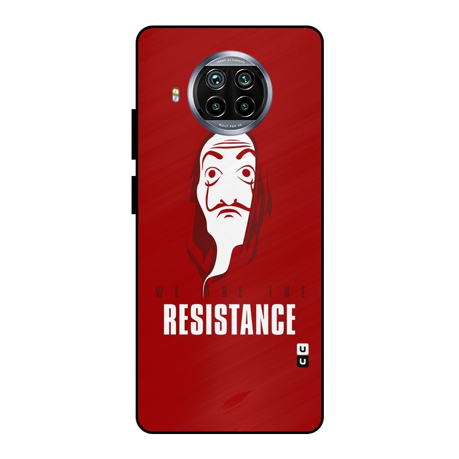 We Are Resistance Metal Back Case for Mi 10i