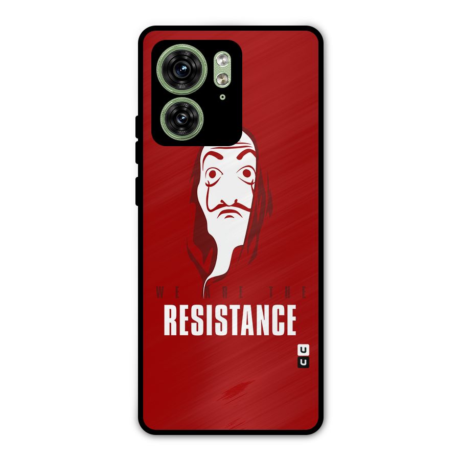We Are Resistance Metal Back Case for Motorola Edge 40 5G