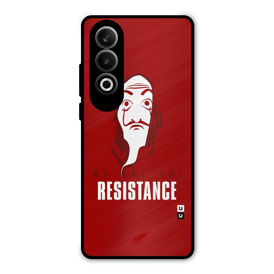 We Are Resistance Metal Back Case for OnePlus Nord CE4