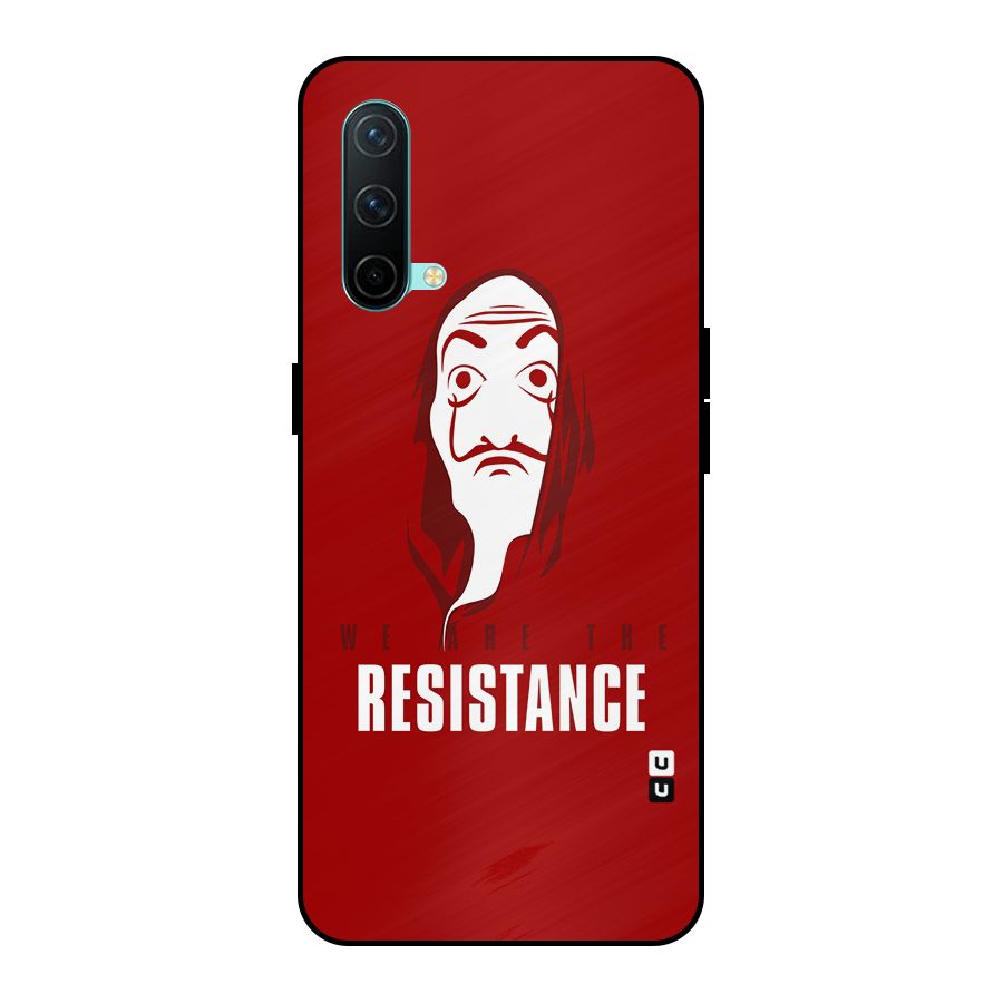 We Are Resistance Metal Back Case for OnePlus Nord CE 5G