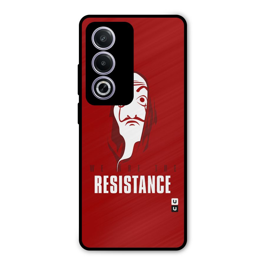 We Are Resistance Metal Back Case for Oppo A3 Pro