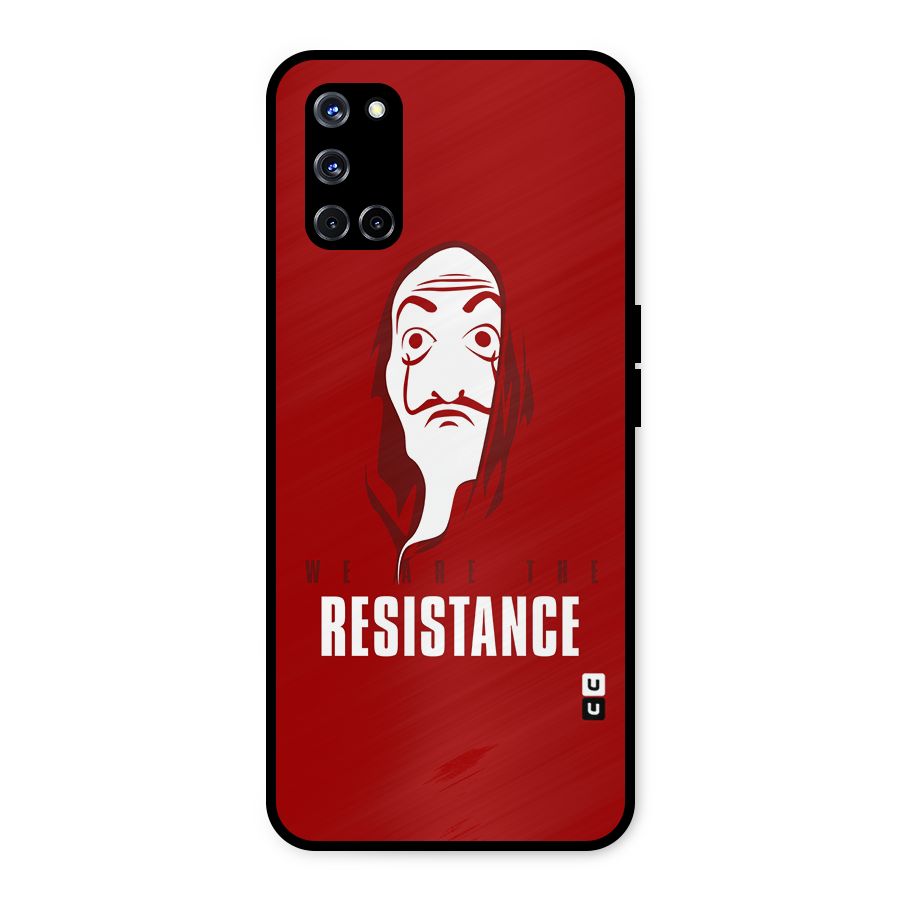 We Are Resistance Metal Back Case for Oppo A52