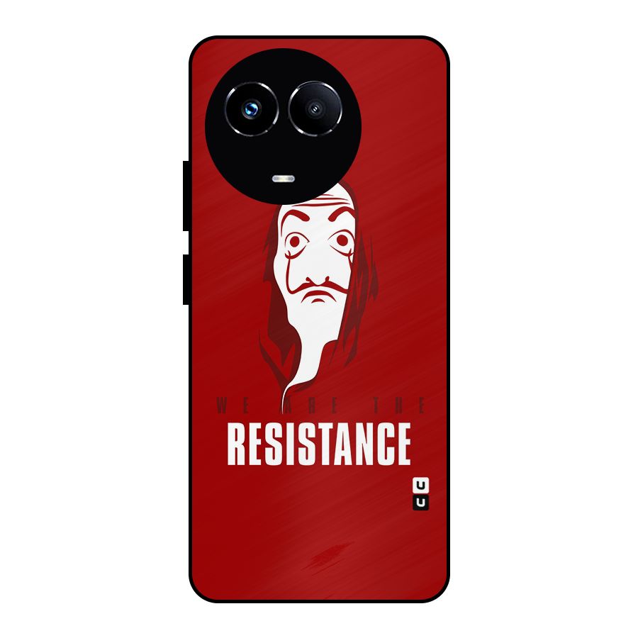 We Are Resistance Metal Back Case for Realme 11 5G