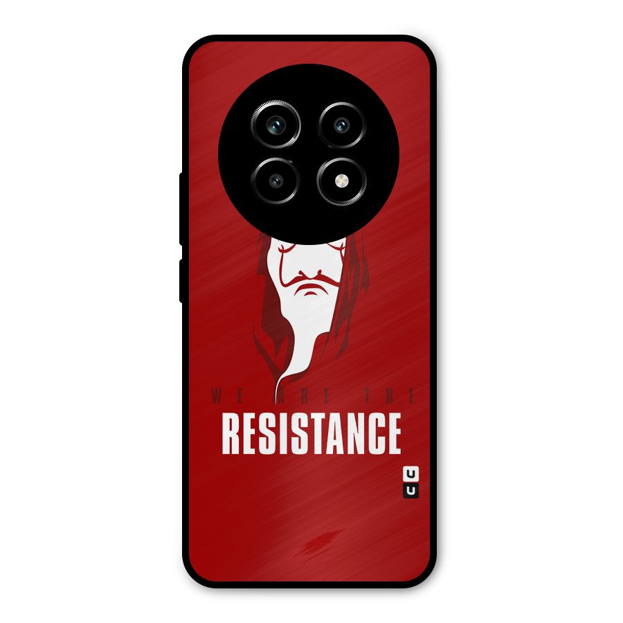 We Are Resistance Metal Back Case for Realme 13 Pro