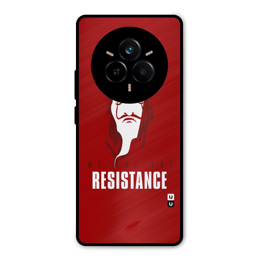 We Are Resistance Metal Back Case for Realme 14 Pro