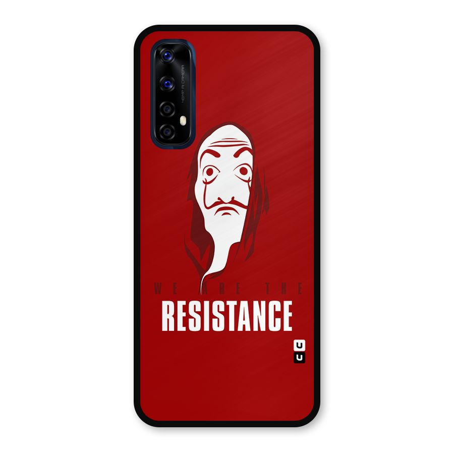 We Are Resistance Metal Back Case for Realme 7