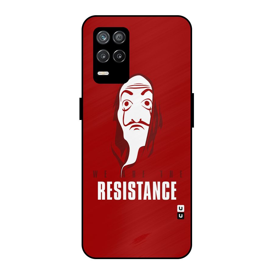 We Are Resistance Metal Back Case for Realme 8 5G