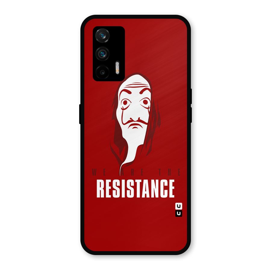 We Are Resistance Metal Back Case for Realme GT 5G