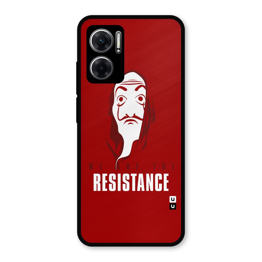 We Are Resistance Metal Back Case for Redmi 11 Prime 5G
