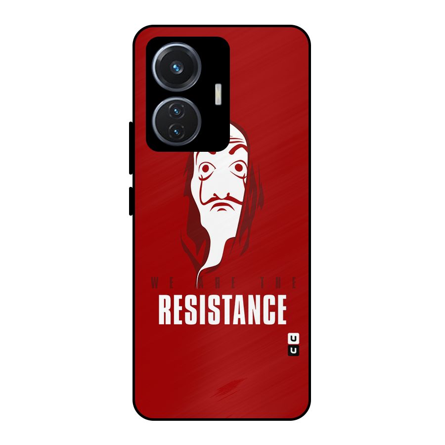We Are Resistance Metal Back Case for Vivo T1 44W