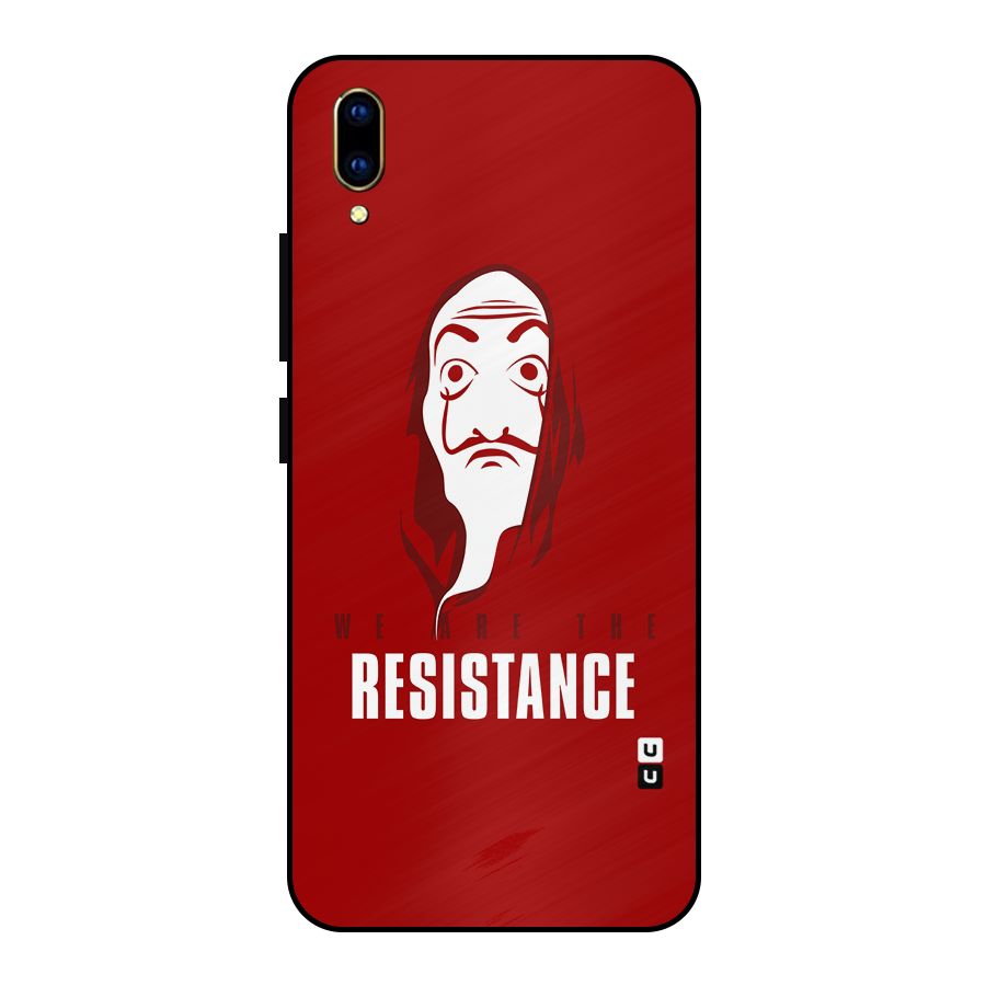 We Are Resistance Metal Back Case for Vivo V11 Pro