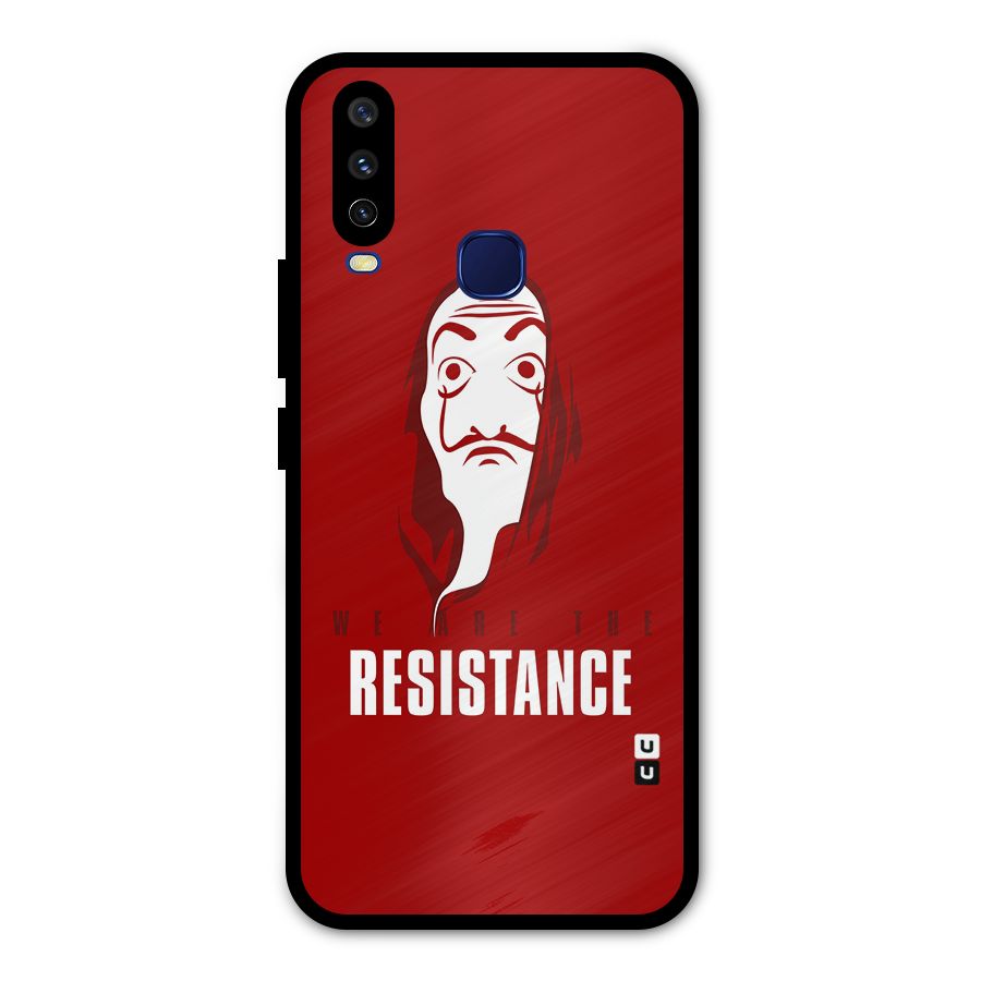 We Are Resistance Metal Back Case for Vivo V17
