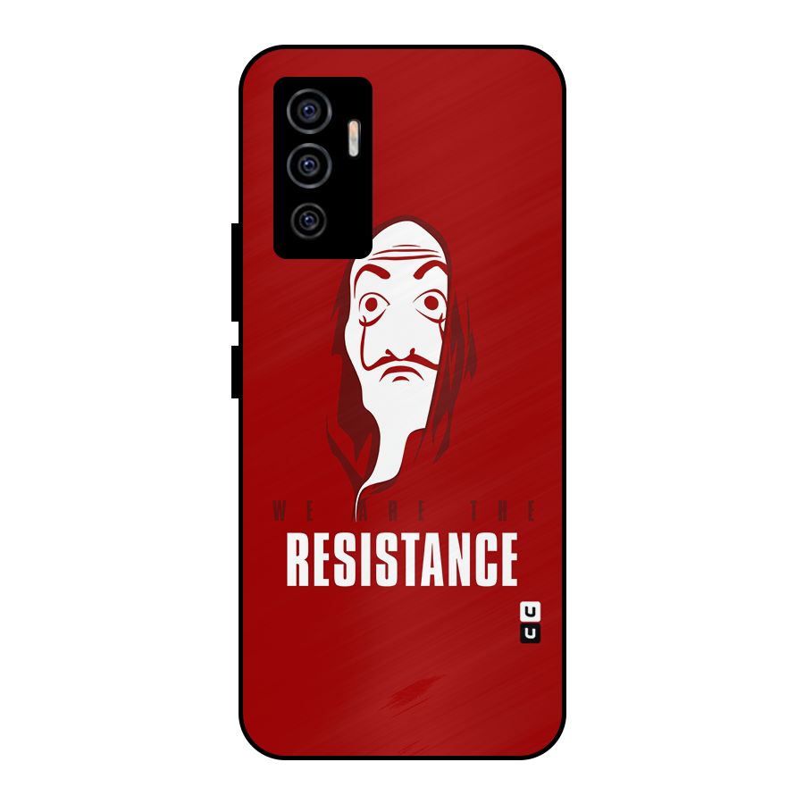 We Are Resistance Metal Back Case for Vivo V23e