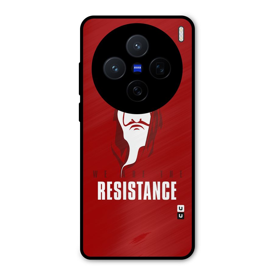 We Are Resistance Metal Back Case for Vivo X200