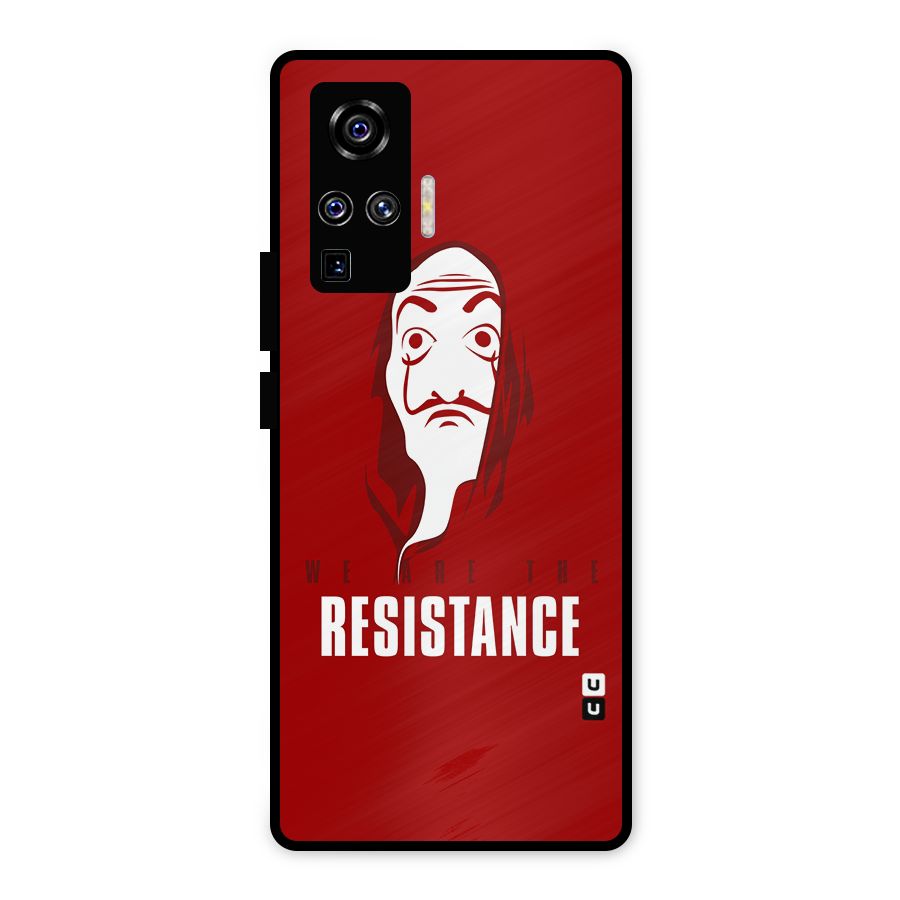 We Are Resistance Metal Back Case for Vivo X50 Pro