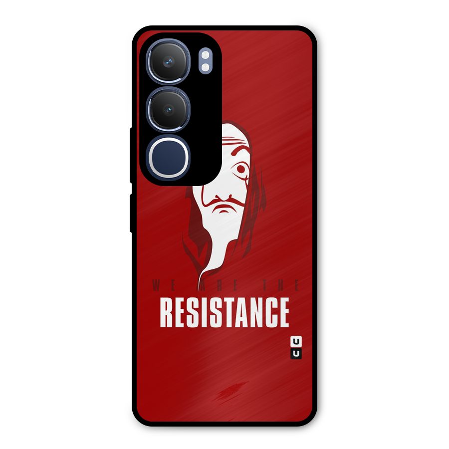 We Are Resistance Metal Back Case for Vivo Y29