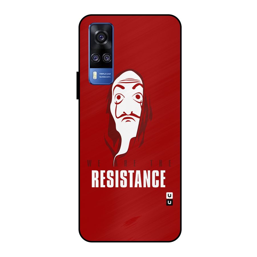 We Are Resistance Metal Back Case for Vivo Y51