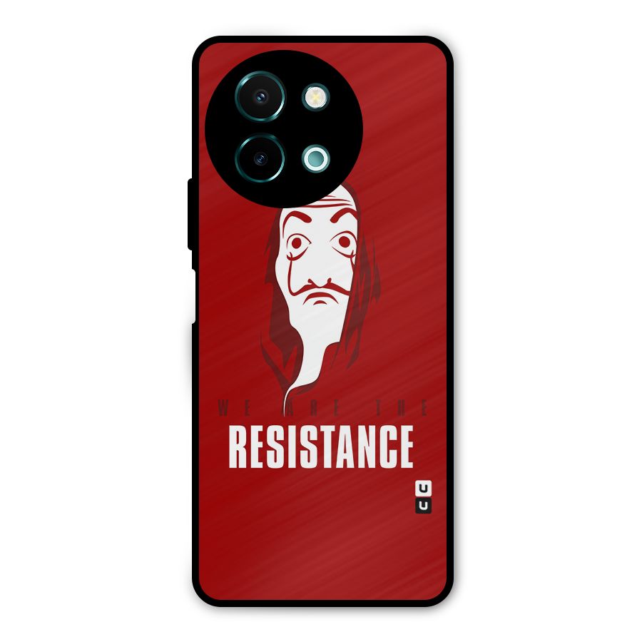 We Are Resistance Metal Back Case for Vivo Y58