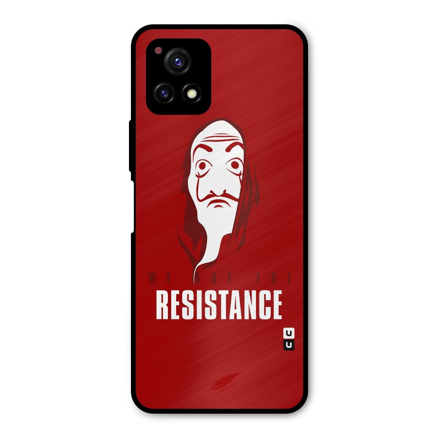 We Are Resistance Metal Back Case for Vivo Y72 5G