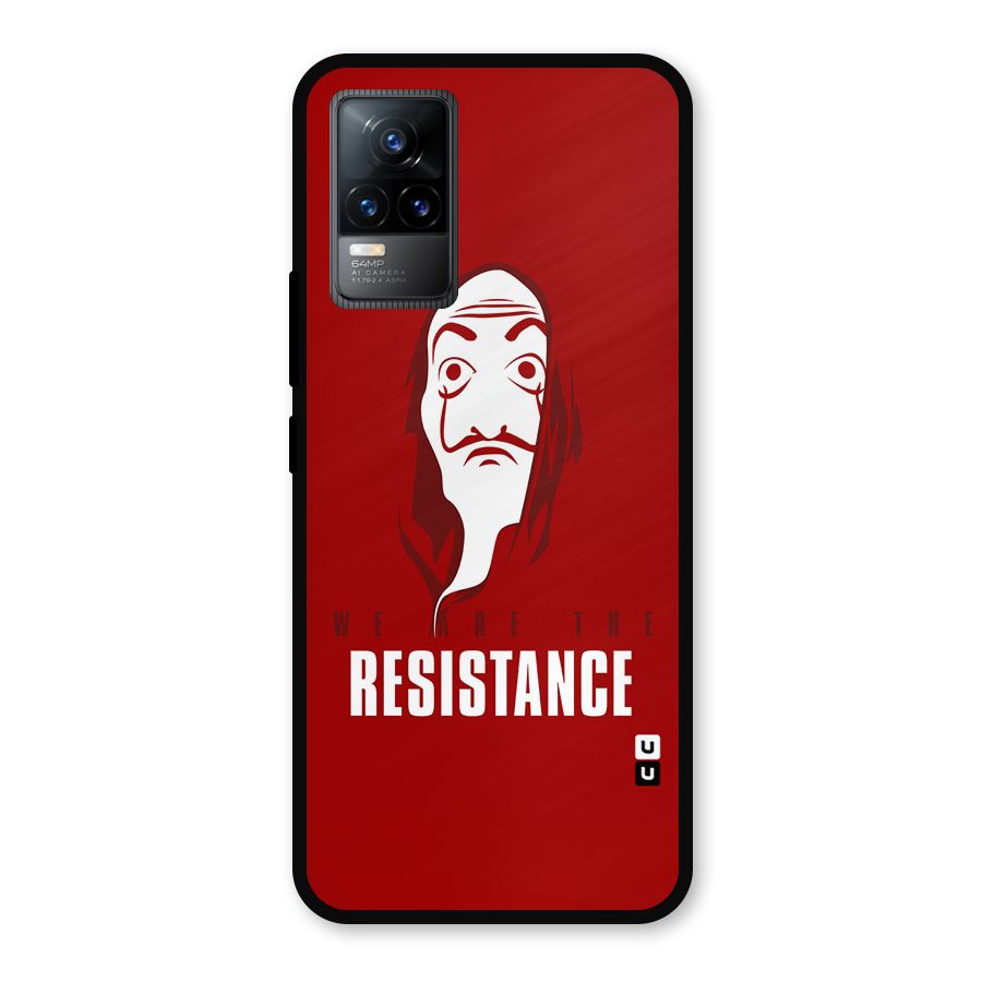 We Are Resistance Metal Back Case for Vivo Y73