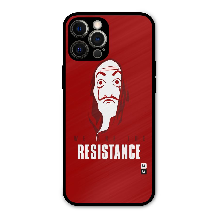 We Are Resistance Metal Back Case for iPhone 12 Pro Max
