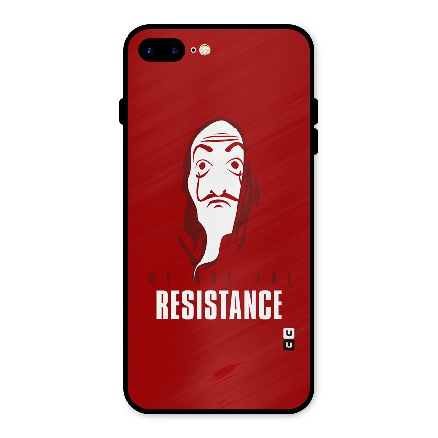 We Are Resistance Metal Back Case for iPhone 8 Plus