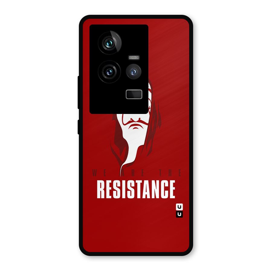 We Are Resistance Metal Back Case for iQOO 11 5G