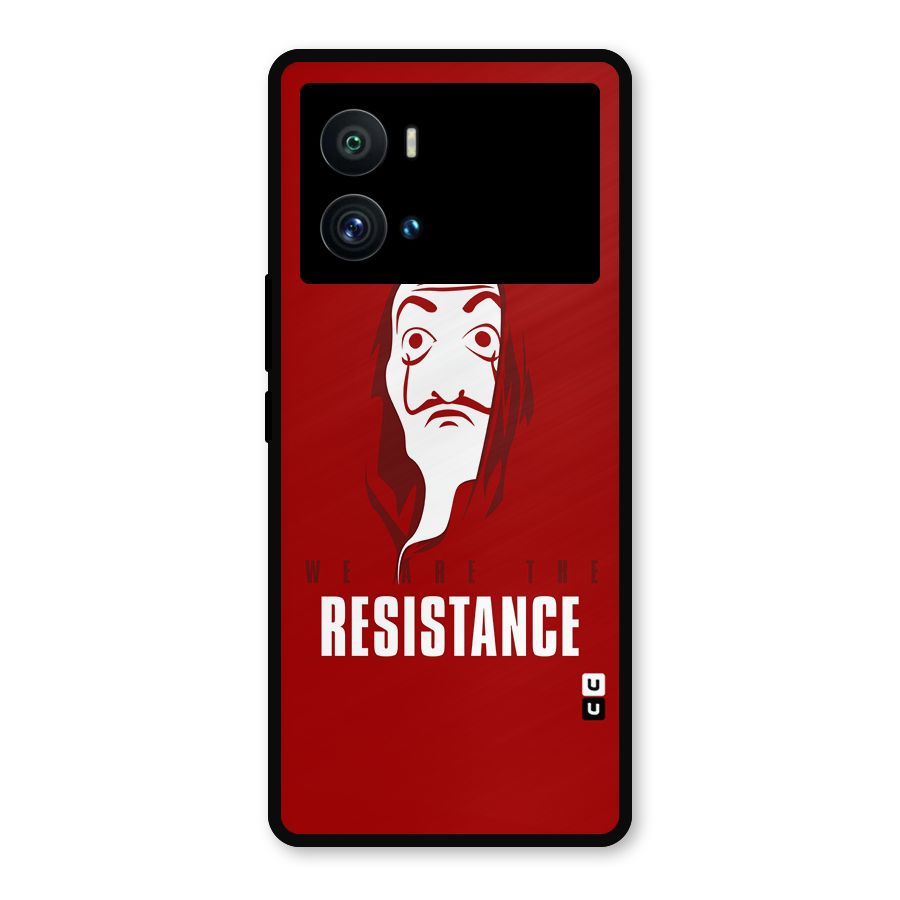 We Are Resistance Metal Back Case for iQOO 9 Pro