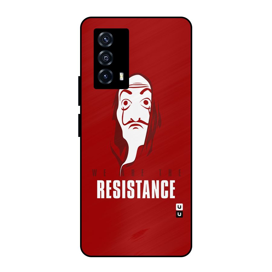 We Are Resistance Metal Back Case for iQOO Z5