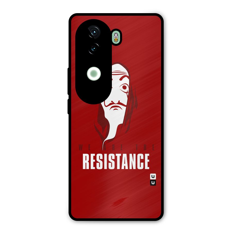 We Are Resistance Metal Back Case for iQOO Z9s