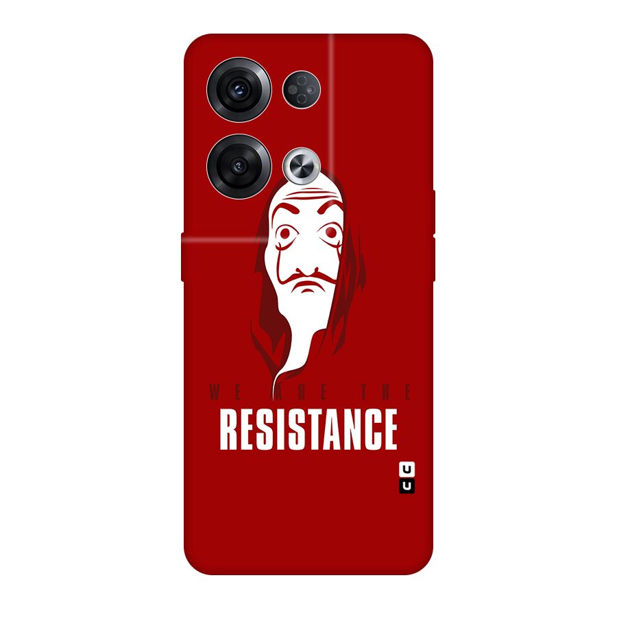 We Are Resistance Original Polycarbonate Back Case for Oppo Reno8 Pro 5G