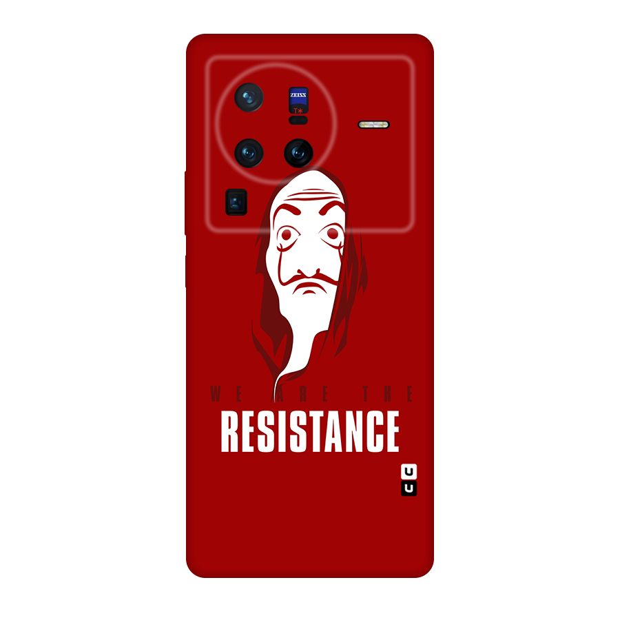 We Are Resistance Original Polycarbonate Back Case for Vivo X80