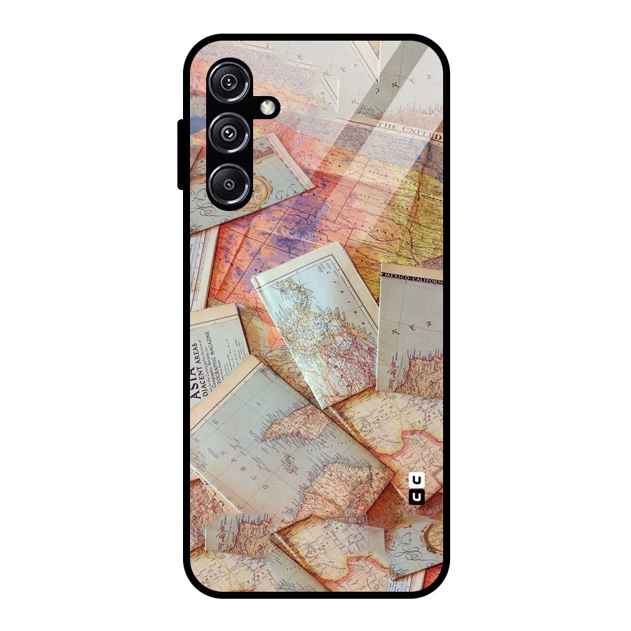 We Wander Glass Back Case for Galaxy M34 5G