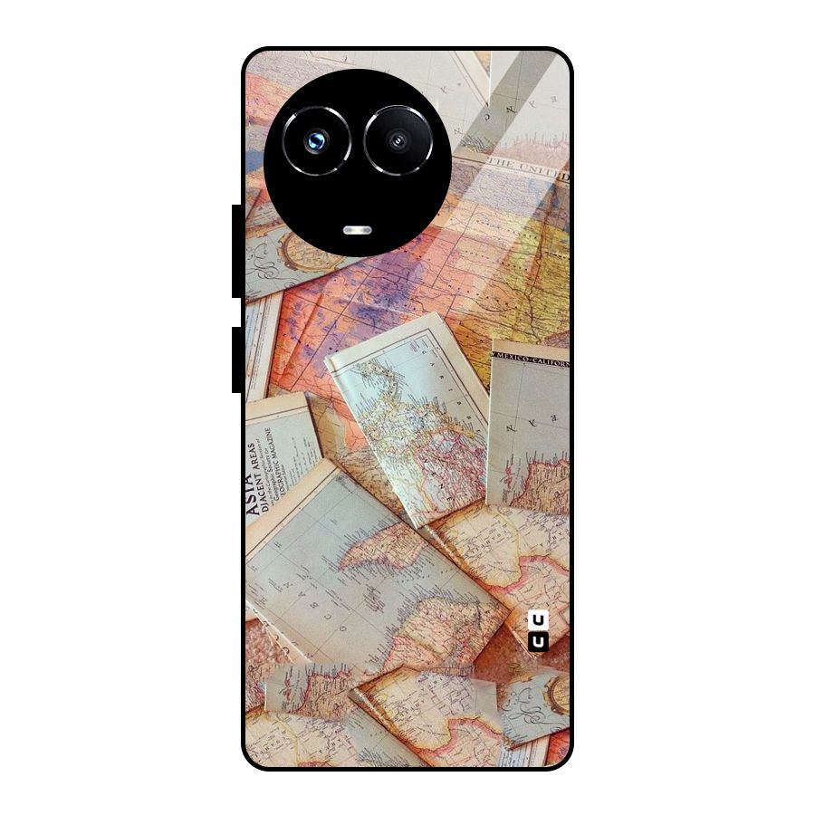 We Wander Glass Back Case for Realme 11X