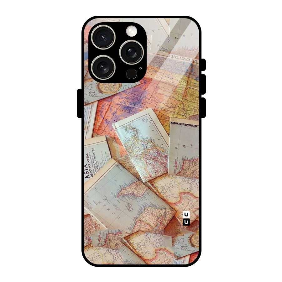 We Wander Glass Back Case for iPhone 15 Pro Max