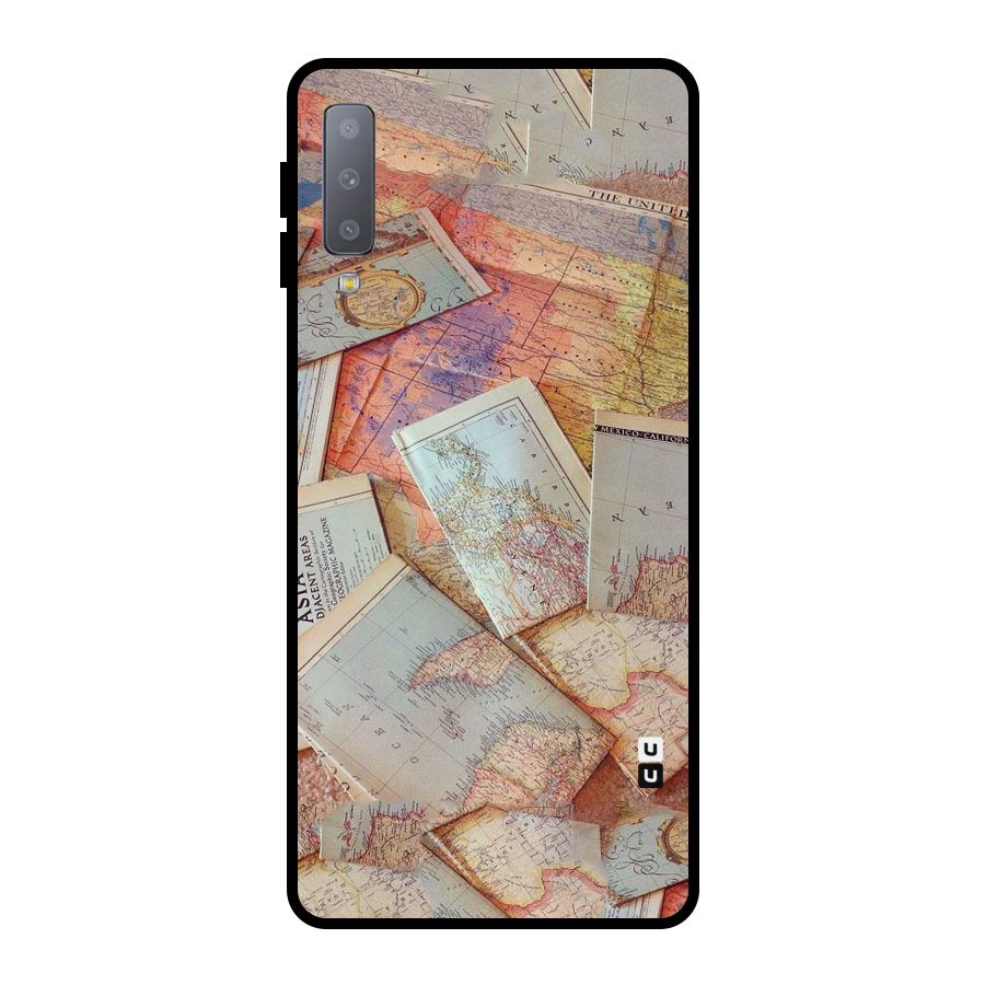 We Wander Metal Back Case for Galaxy A7 (2018)