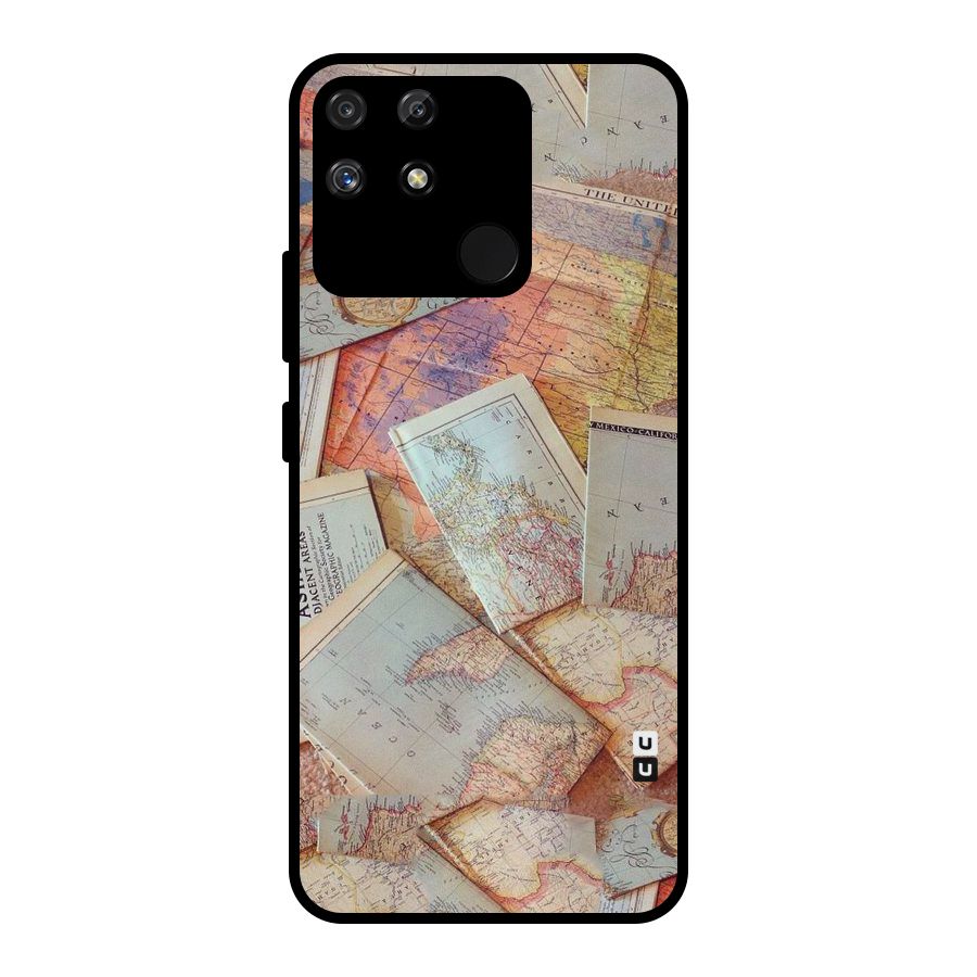 We Wander Metal Back Case for Realme Narzo 50A