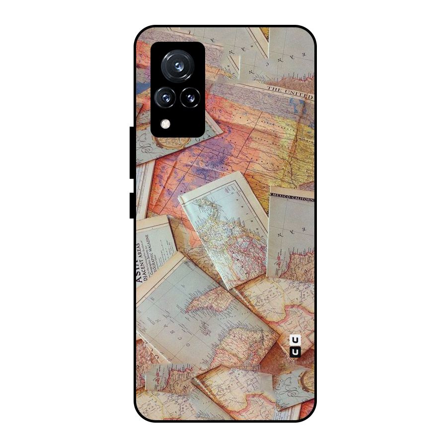 We Wander Metal Back Case for Vivo V21 5G