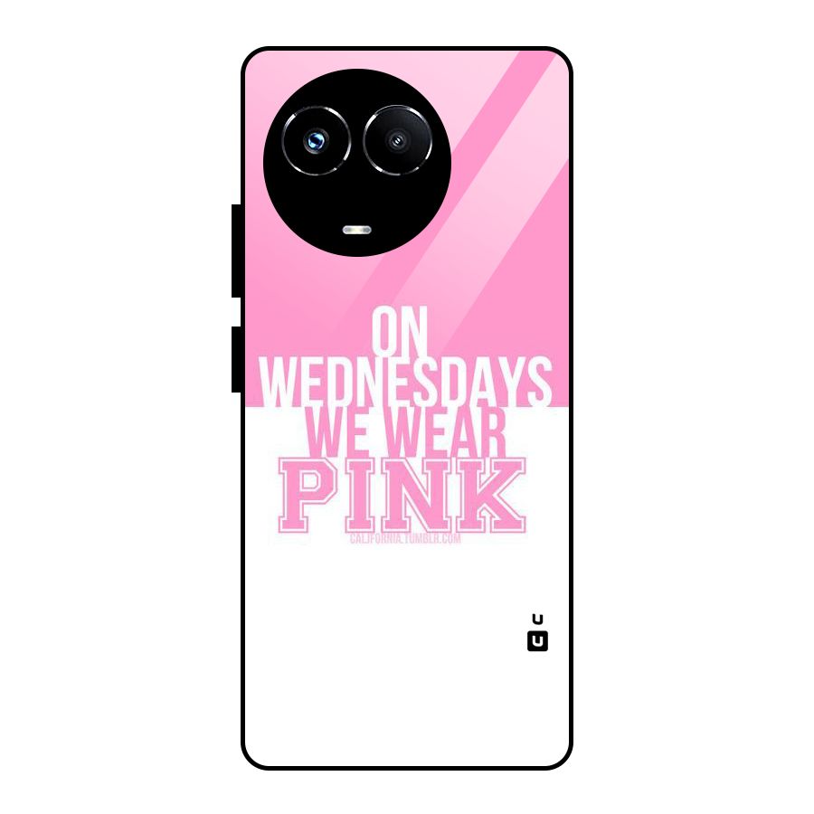 Wear Pink Glass Back Case for Realme 11X