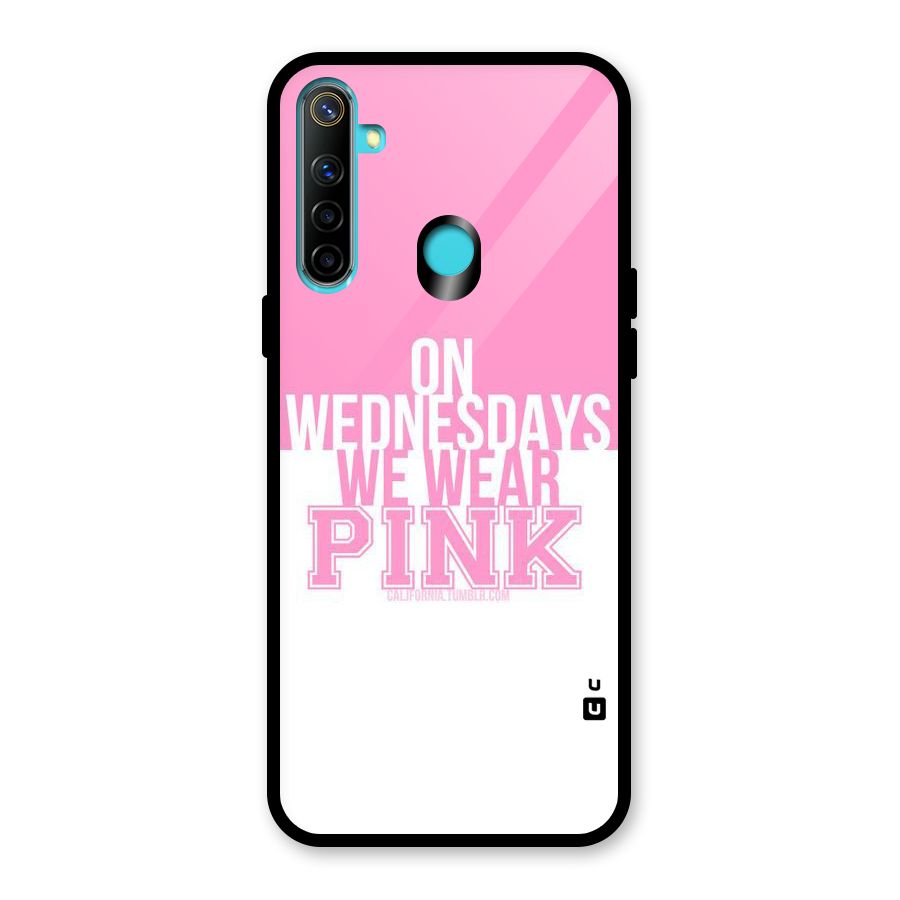 Wear Pink Glass Back Case for Realme Narzo 10