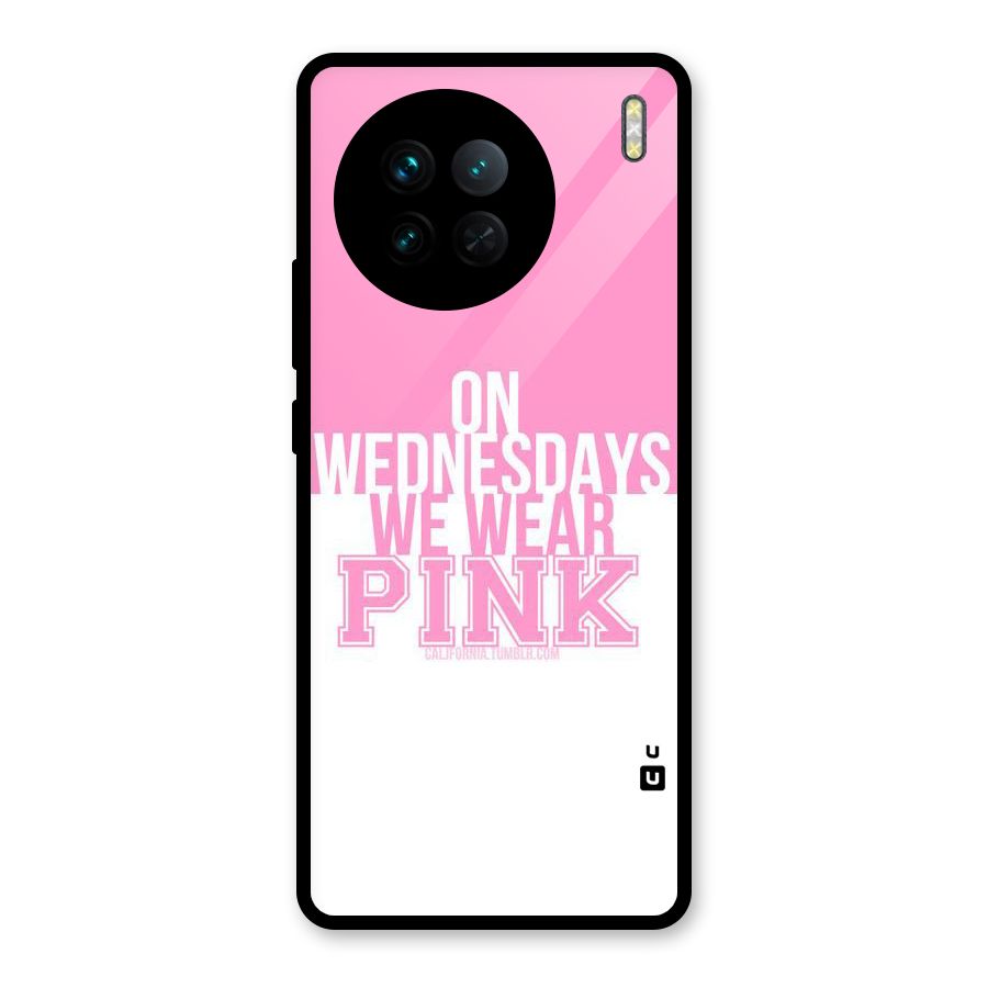 Wear Pink Glass Back Case for Vivo X90