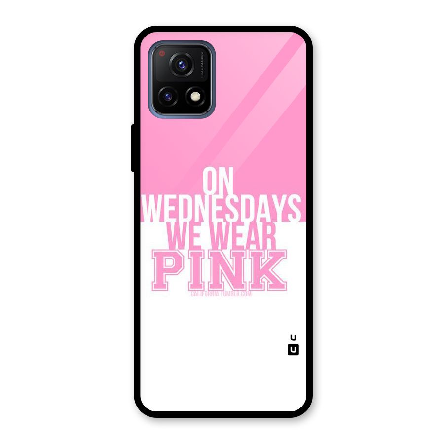Wear Pink Glass Back Case for Vivo Y72 5G