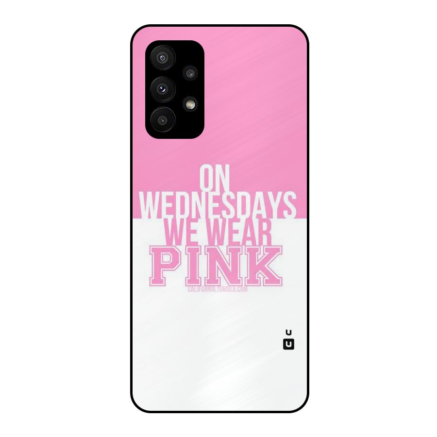 Wear Pink Metal Back Case for Galaxy A23