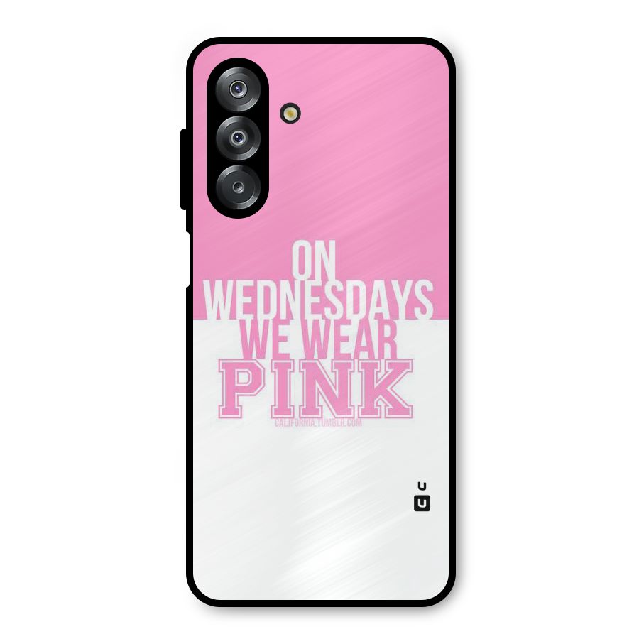 Wear Pink Metal Back Case for Galaxy A26