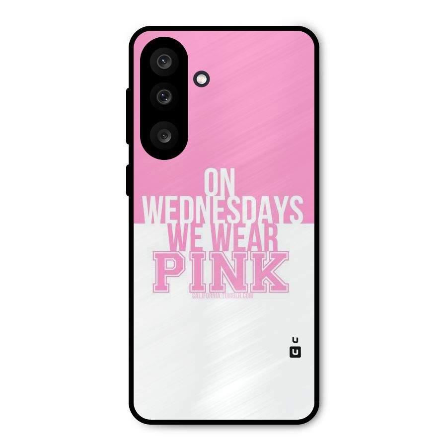 Wear Pink Metal Back Case for Galaxy M56