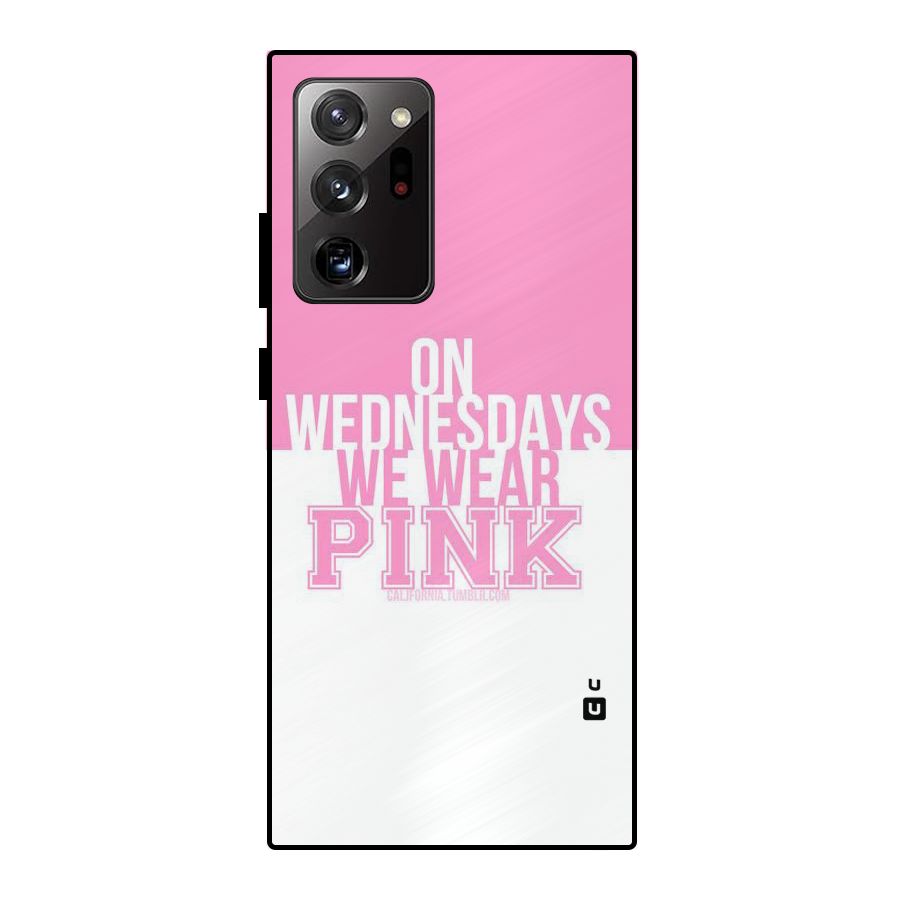 Wear Pink Metal Back Case for Galaxy Note 20 Ultra