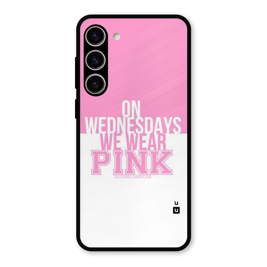 Wear Pink Metal Back Case for Galaxy S23 Plus