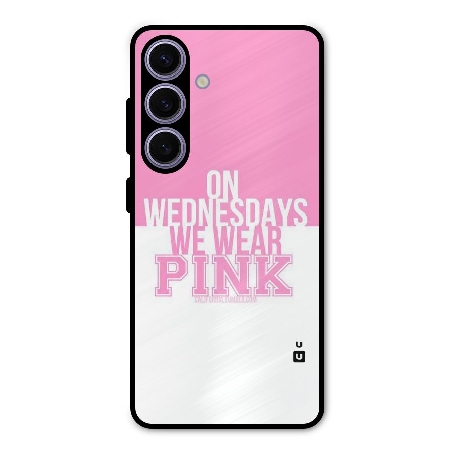 Wear Pink Metal Back Case for Galaxy S24