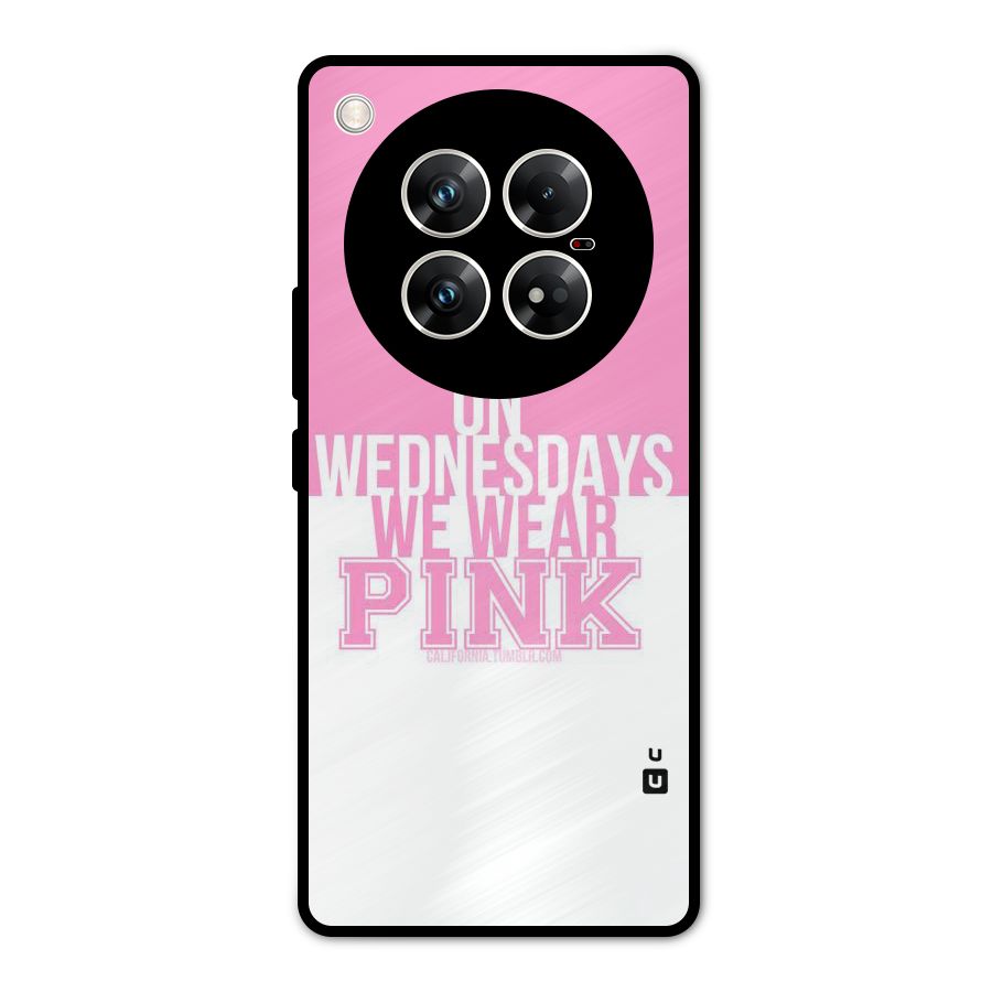 Wear Pink Metal Back Case for Infinix Zero 40 5G