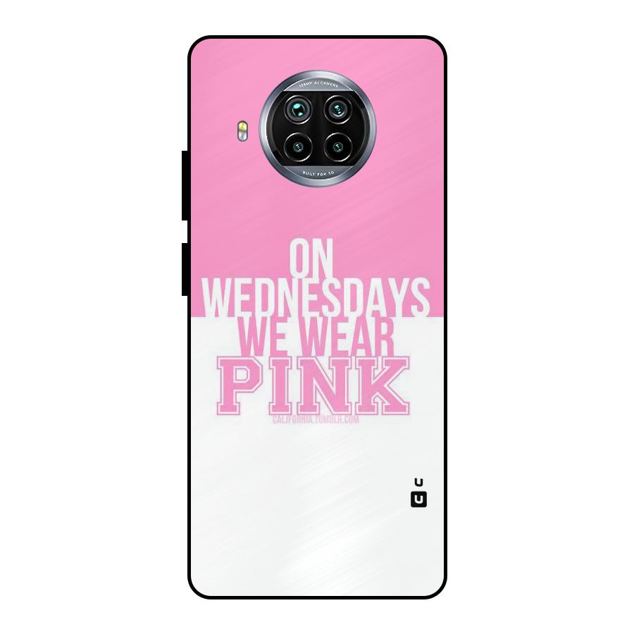 Wear Pink Metal Back Case for Mi 10i